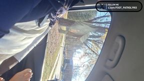 Munching on Ladora's Size 10 Feet N Toes with Her 1st Footjob