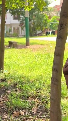 Beautiful fitness girl morbids her trainer in the park with huge thick cock   Clip 1