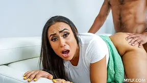 Thick coworker needs anal so badly her husband lets her fuck around the office