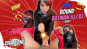 Cat Burglar Batman HJ BJ Bound & Gagged - Ziva Fey 720p