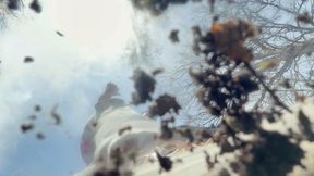 Burying You Alive Under Her Black Hokas — Dirt Stomp & Jump POV (Underground Cam)