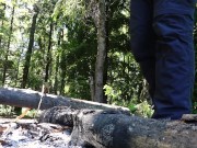 Pissing on fire, the only way to turn it off.