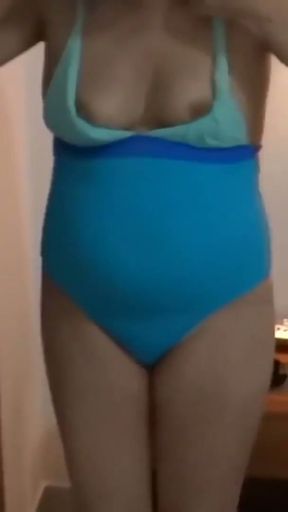 I return from the beach excited and masturbate in front of my friend's stepson jerking off   Clip 1