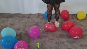 Some Happy Meal balloons for my Nikes
