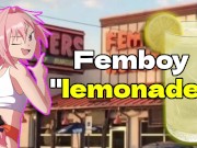 Ordering "lemonade" from Femboy Hooters (it's piss)