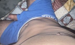 Waking up early morning found dick is going outside my underwear