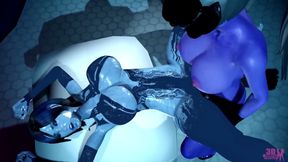 Big Dick Widowmaker Fucks Cortana