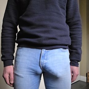 My bulge in my skinny jeans