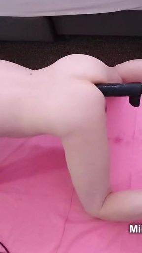 Jaw-dropping moment from &quot;Big cock British DILF ass fucked with huge BBC dildo&quot;