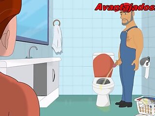 The Plumber with the Big Thick Dick