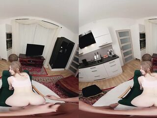 Daughter's Most excellent Ally Maya Sinn Seduces U in VR - Taboo Bang