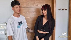 Stepmom's Best Friend Anal&#x1F44C; Sucked - Danner Mendez & Yenifer Chacon Fucks Her Ass&#x1F351;