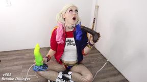 v505 Harley Quinn Bukkake Gangbang