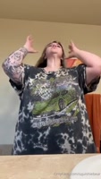 Blonde BBW Seduction: Big Tits, Big Ass Solo Striptease