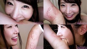 Kiyoka Igarashi - Biting by Japanese cute girl part1 - MOV