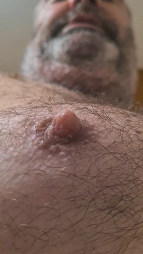 Silver Stepdaddy Boxer - POV Shadowboxing Naked