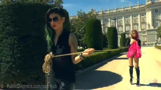 Punk Slut Publicly Shamed And Fucked