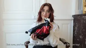 Hot redhead swallows cum and gets a creampie