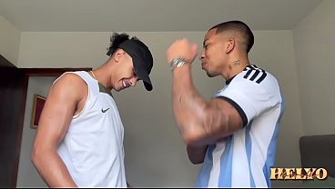 GOSTOU DO RAB&Atilde_O DO PARCEIRO MARCANDO NO SHORTS