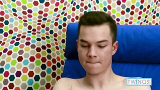 Thin Giant Dicked Dark-haired Ethan O Drains And Ejaculates!