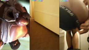 giant butt plug and a plane ride - starring dj buttpussy