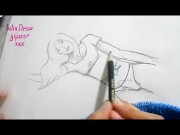drawing latin shemale femboy sexy