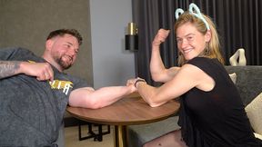 Arm Wrestling My Date