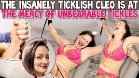THE INSANELY TICKLISH CLEO IS AT THE MERCY OF UNBEARABLE TICKLES - FULL HD MP4