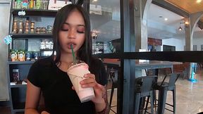 Sexy Teen Thai Girl didn't know she was filmed