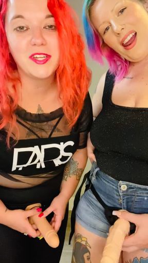 Take Our Cocks (Double Domme Strap On Bi Encouragement)