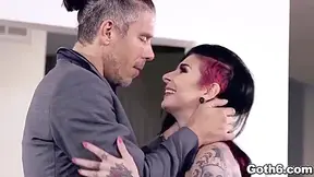 Pink Haired Milf Gets An Anal Fuck - Joanna Angel And Angel Joanna
