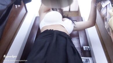 My husband watches while im sexy in lingerie for my lover