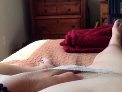 Mommy's Solo Time with Her Hairy Snatch