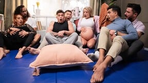 Hot Lamaze Class Turns into Wild Threesome with Bruce Beckham and Trevor Brooks!