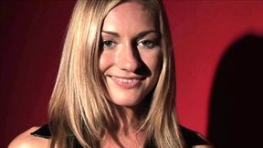 Blond sexy sub Greta accepts spanked by her master Raimund