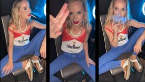 Sweet marlboro girly smokes marlboro 100 in Jeans & Flipflops
