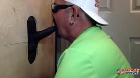 ”Gloryhole Dick Feed & Getting Banged”