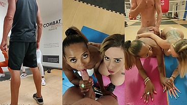 On baise le coach sportif avec ma pote !