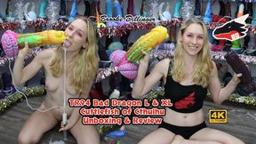 tr94 Bad Dragon Cuttlefish of Cthulhu Dildo Unboxing&Review