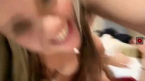 curvy wife getting creampie fucked in czech hotel!