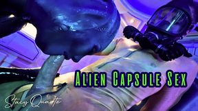 Xeno Capsule Breeding | Tentacle | Alien Egg Fertilization | Buttplug | Latex Blowjob and Sex | 1080p