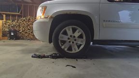 VHS tape runover