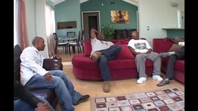 Party Ends Up Interracial Blowbang! (mp4)