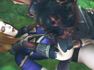 Vigorous Loving - Warcraft [futanari x fem]