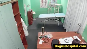 Cocksucking euro patient pussylicked by doc