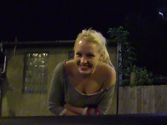 Busty teen Lola makes out with driver