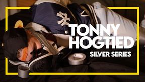 Tonny Tape in hogtie by Mestre Bruno - Silver Series (1080p) Gay Bondage - Gay Domination - Tape Bondage - Hogtie - Foot Fetish - BDSM