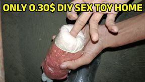 DIY Sex Toy Using Cotton,Bottle &amp; Gloves - Silent&amp; Safe