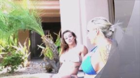 HOT CHEATING MILFS BBC LOVERS WIVES FUCKS THE POOL GUYS