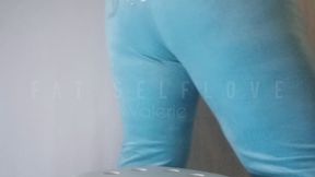 Giantess Buttcrush POV — Juicy Velvet Ass Crushes You (Slow Motion)